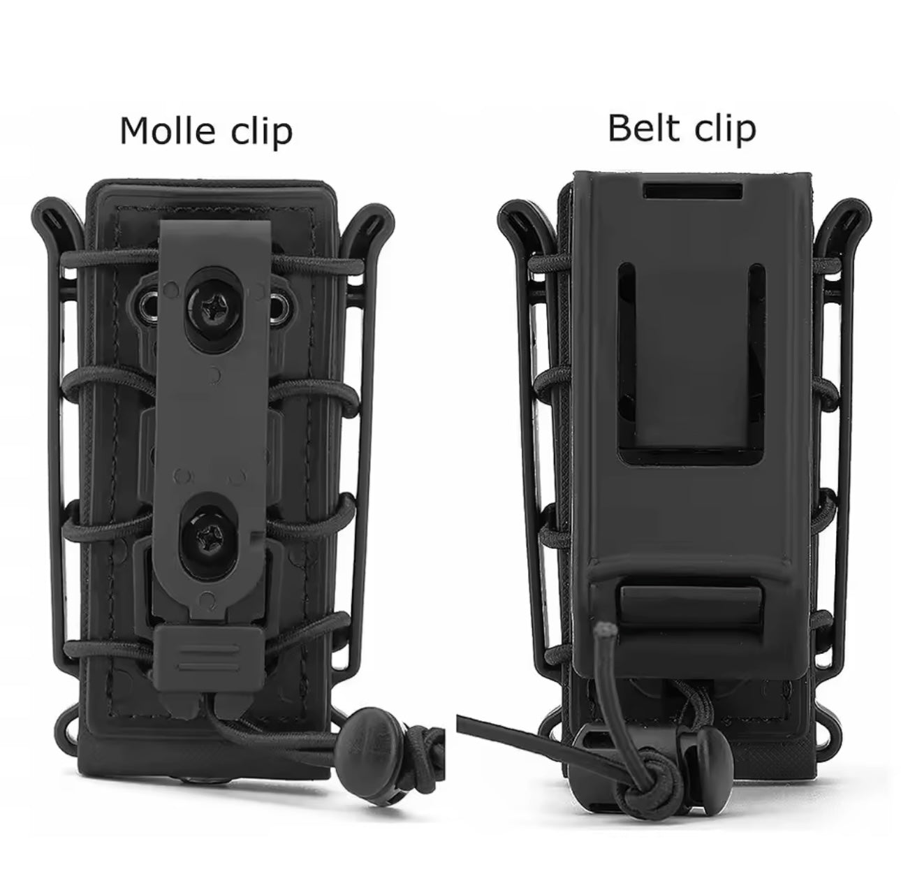 9mm Pistol Mag Carrier Holster Soft Shell Tactical Magazine Pouch Holder